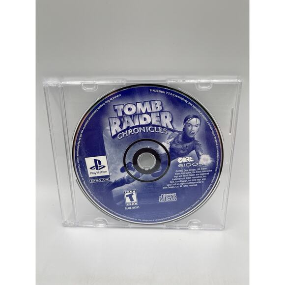 Tomb Raider: Chronicles (Sony PlayStation 1, PS1) DISC ONLY - Picture 1 of 5